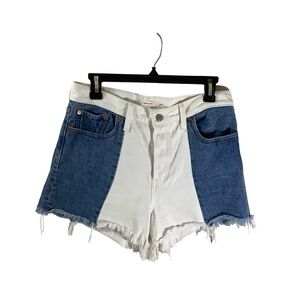 Levi’s Premium Quality Wedgie Short White And Blue